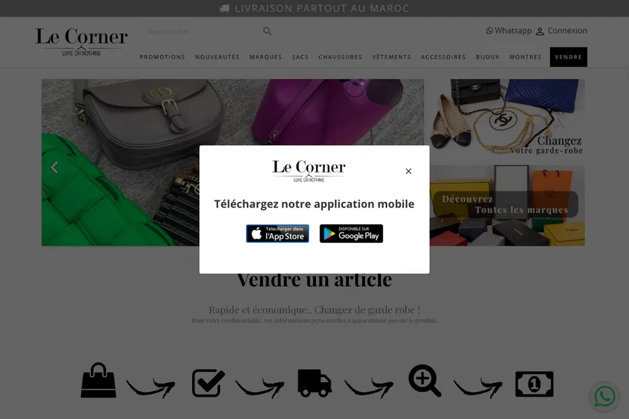 Le Corner — réalisation ThinkWeb